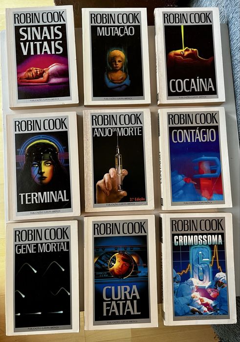 Colecao Robin Cook 18 livros