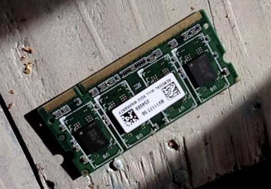 Memória RAM 1GB DDR-2 Crucial - NOVA (nunca usada)