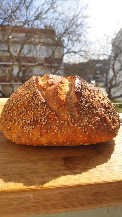 Pão Artesanal Massa Mãe