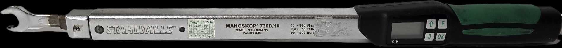 Stahlwille 730D/10 Klucz dynamometryczny elektroniczny MANOSKOP 9x12