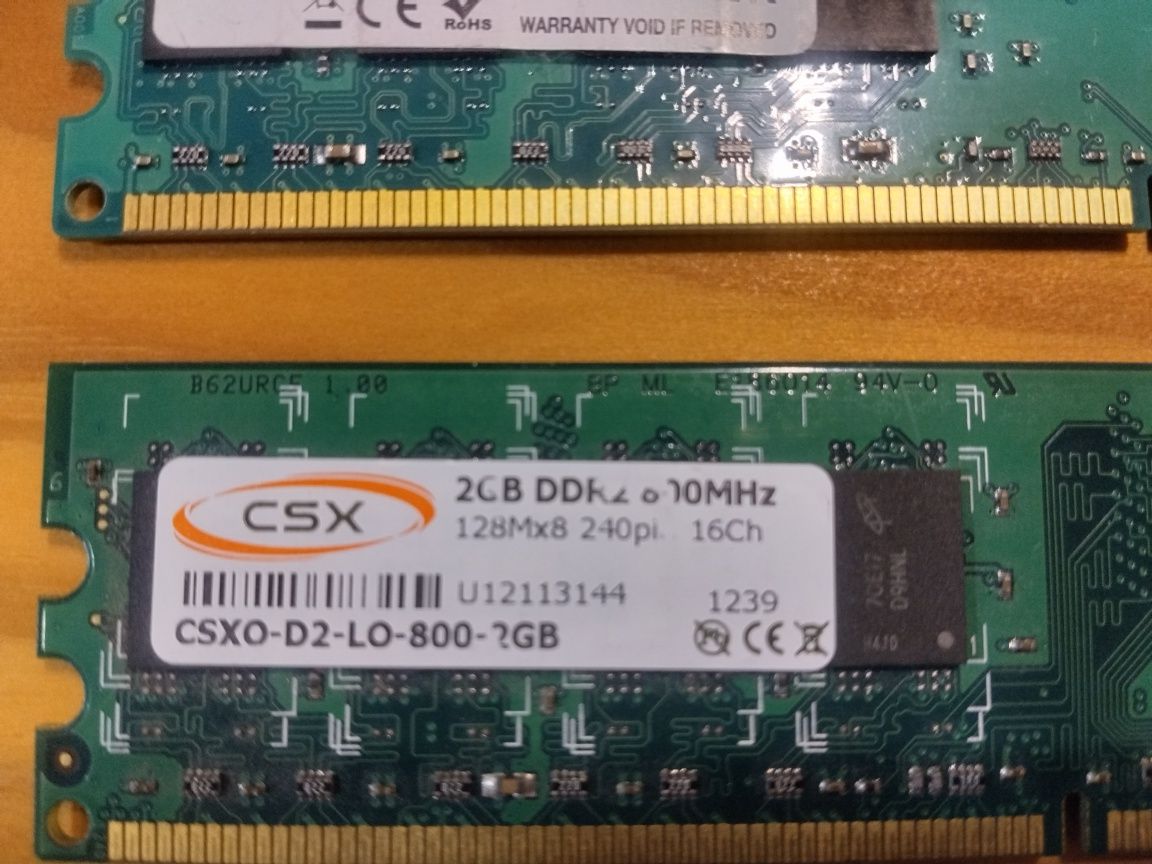 Memórias DDR2 2GB