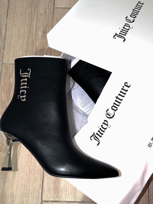 Шикарні ботильони на каблуках Juicy Couture