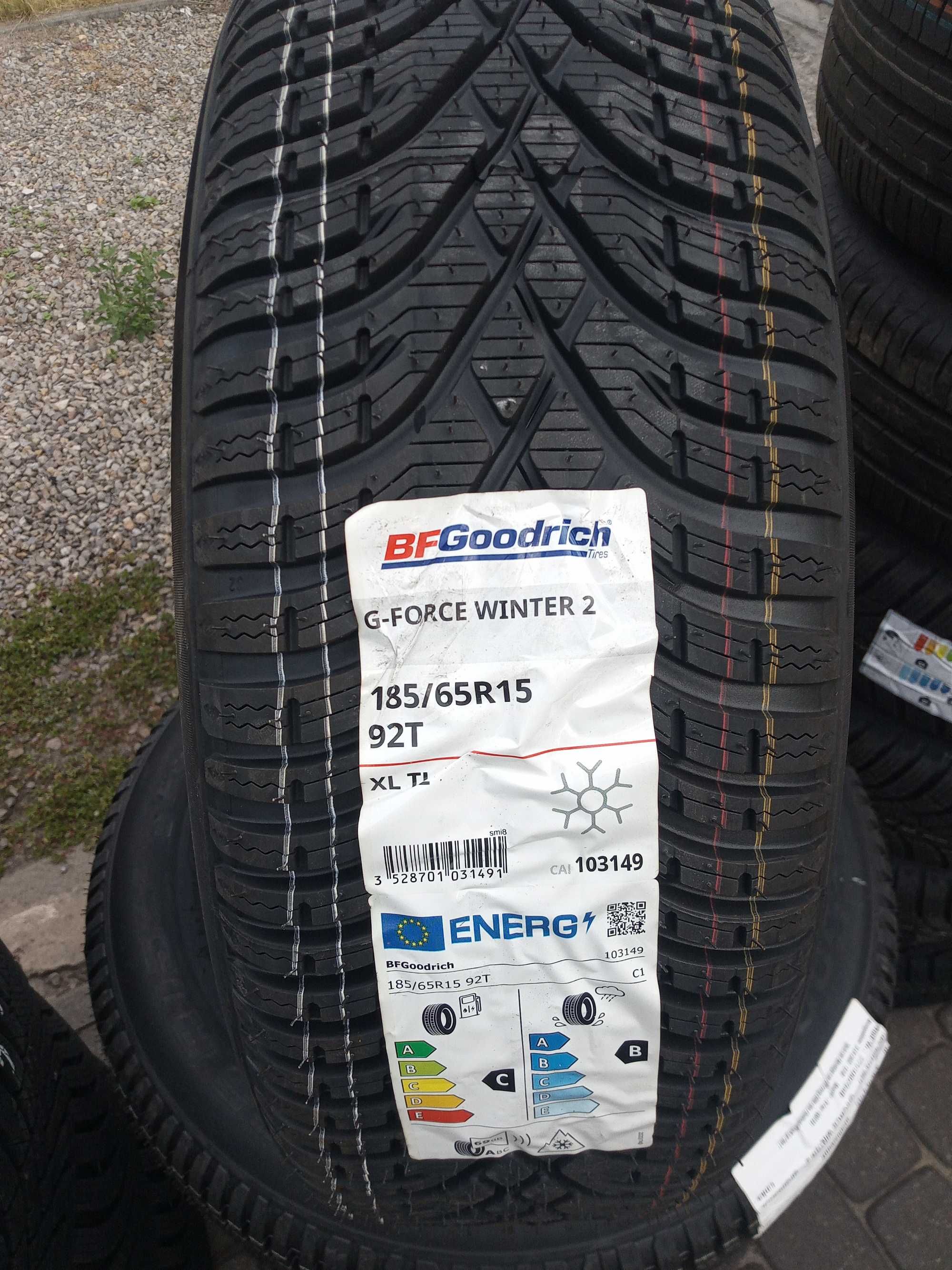 Koła stalowe zimowe Reno Clio V 185/65R15 BfgoodrichG-Force Winter2