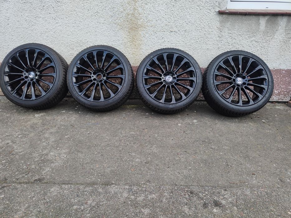 Koła zimowe Audi A8 A6  5x112 ET35 245/40/20 99V Super stan NOWE opony