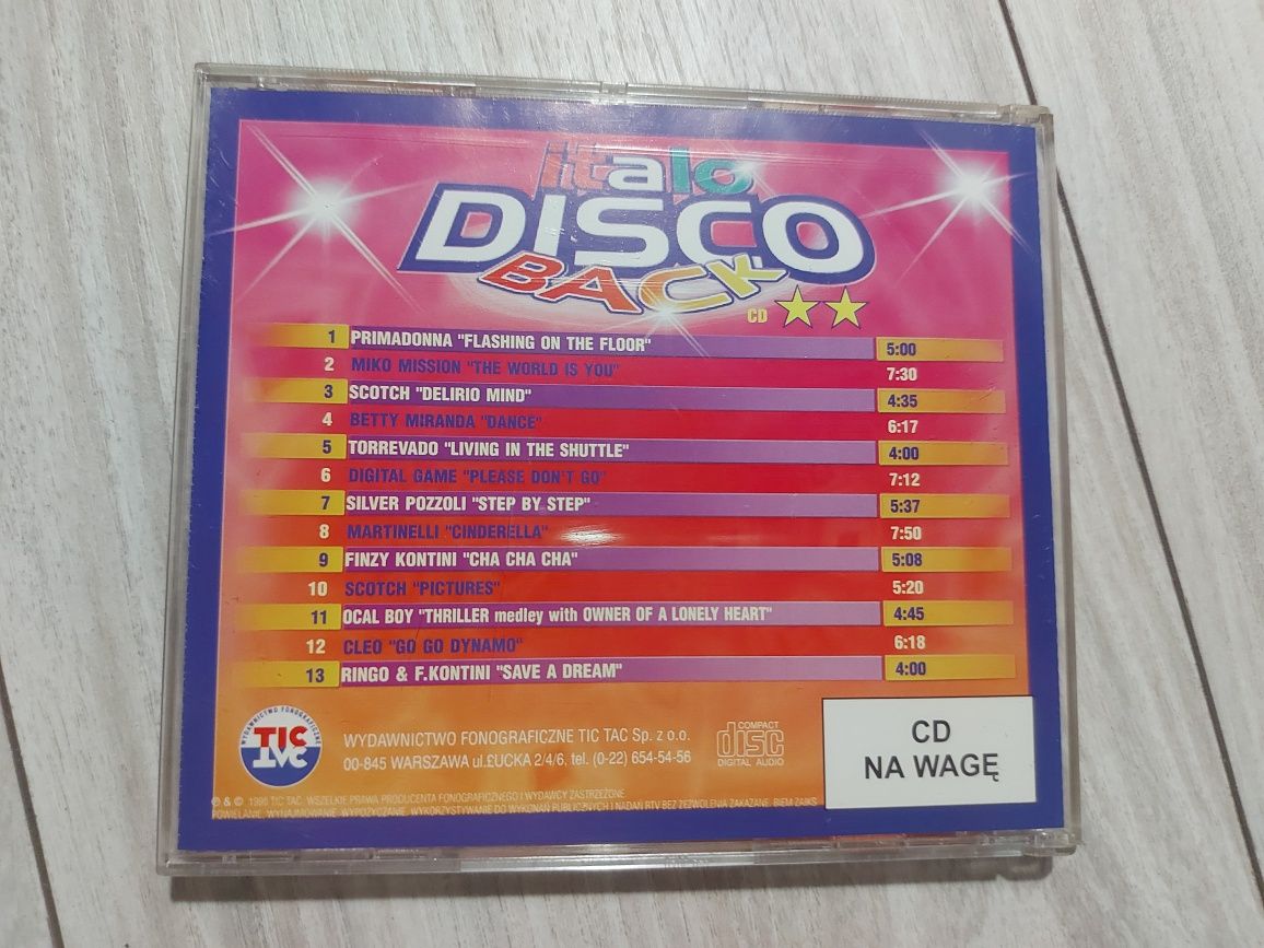 CD Italo Disco Back 1 Various Artists