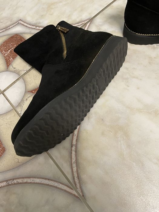 Сапожки демо сезоні натуральна замша