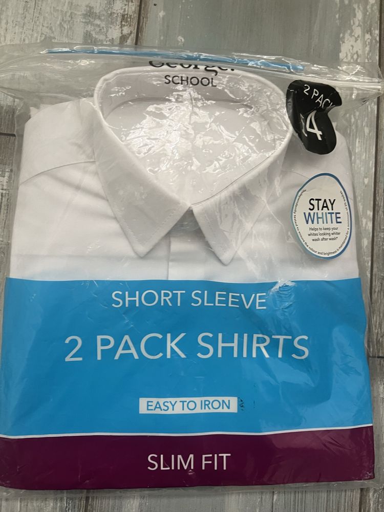 George school рубашки 2 шт упаковка