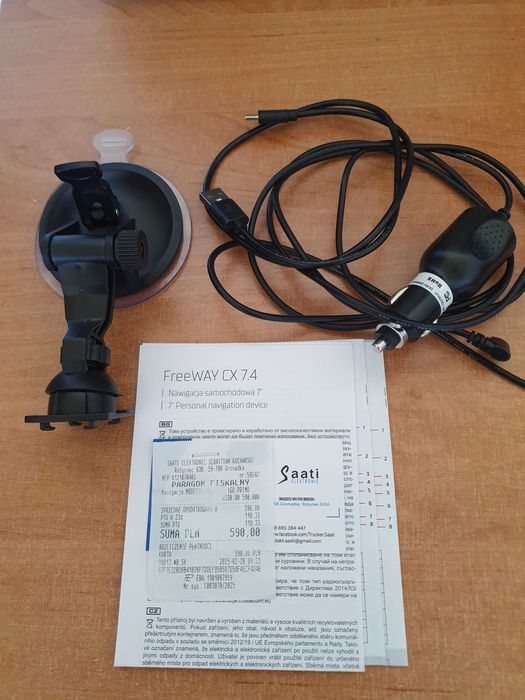Nawigacja Modecom CX 7.4+Mapy IGO 2025