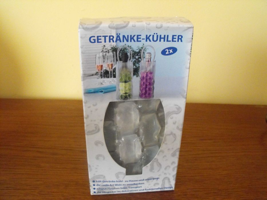 schładzacze do butelek np wina -komplet szt 2 -Nowe -Okazja