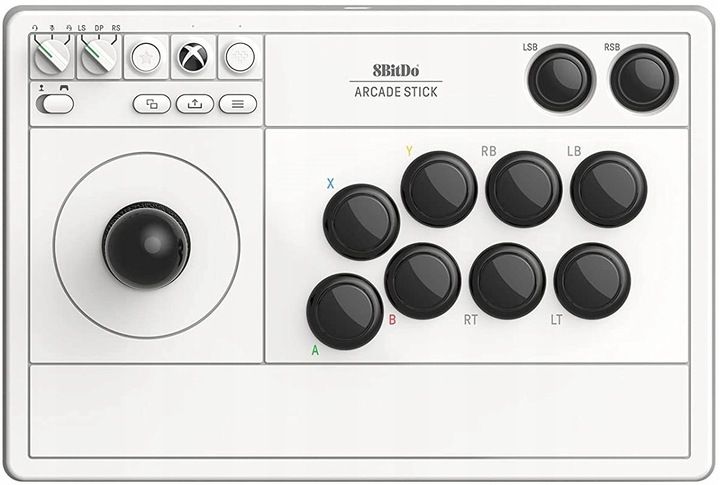 8bitdo Arcade Stick White Joystick Xbox One X|s Pc