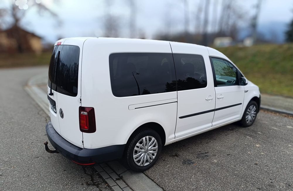 VW Caddy Maxi 2020rok 150 koni. Bezwypadkowy