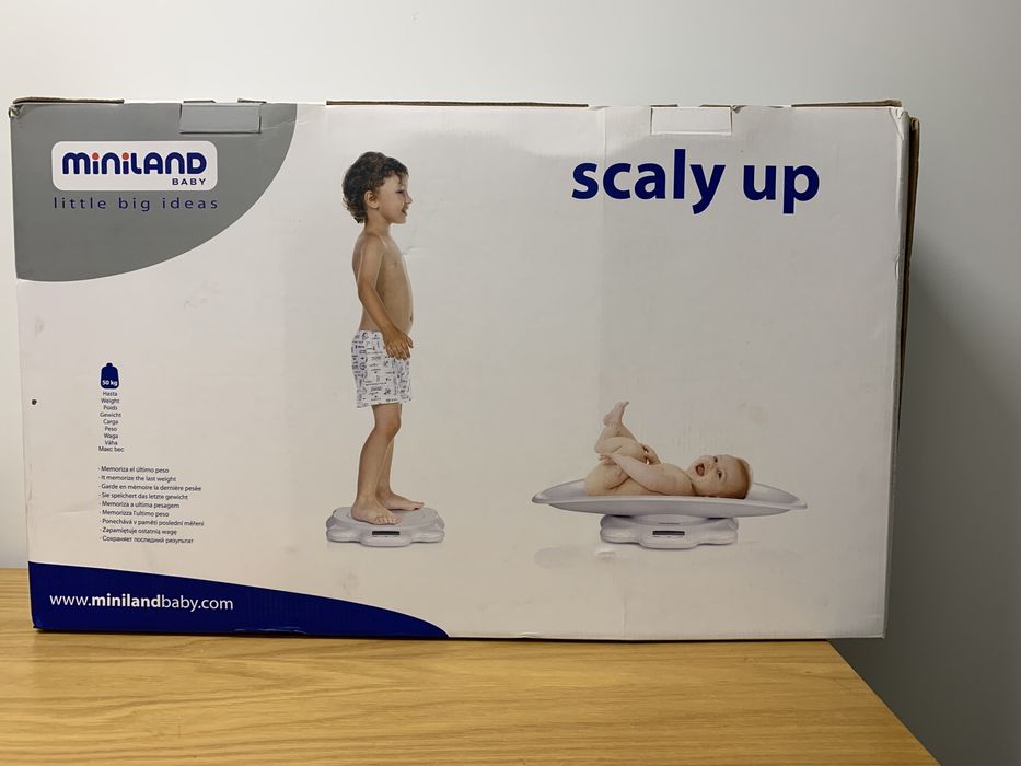 Balança recém-nascido bebé criança Scaly Up Miniland