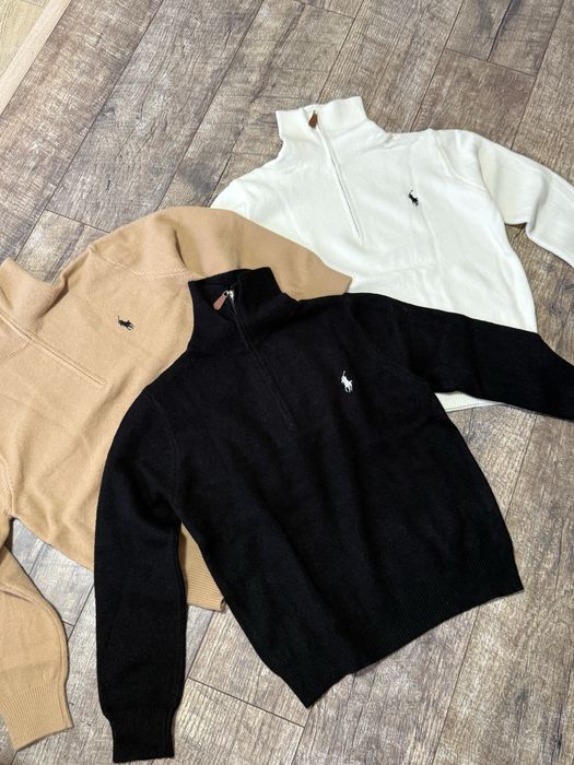 Жіноча кофта в стилі Polo Ralph Lauren на замку
