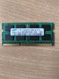 Пам'ять для ноутбука SO-DIMM DDR3 2 GB Samsung 1333MHz, PC3-10600, CL9