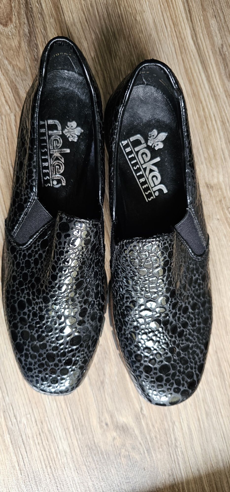 Rieker półbuty damskie rozmiar 40 wkładka 26cm używane
