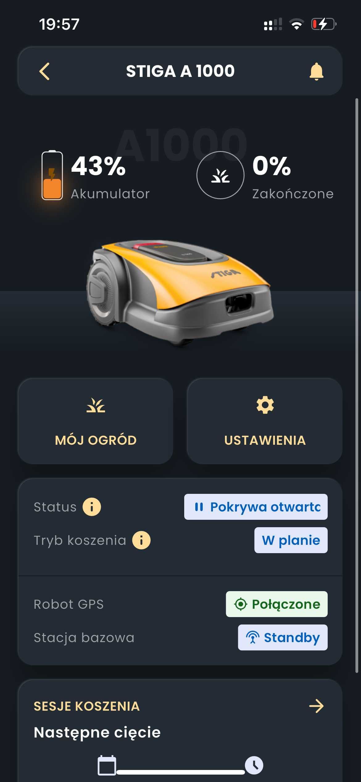 Robot koszący autonomiczny Stiga A 1000 Bezprzewodowy Gwarancja 8 LAT!