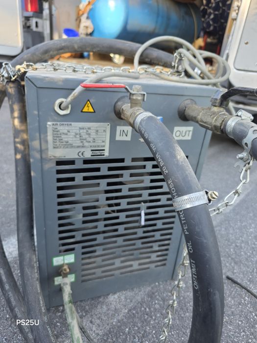 Kompresor ABAC + Osuszacz Atlas Copco