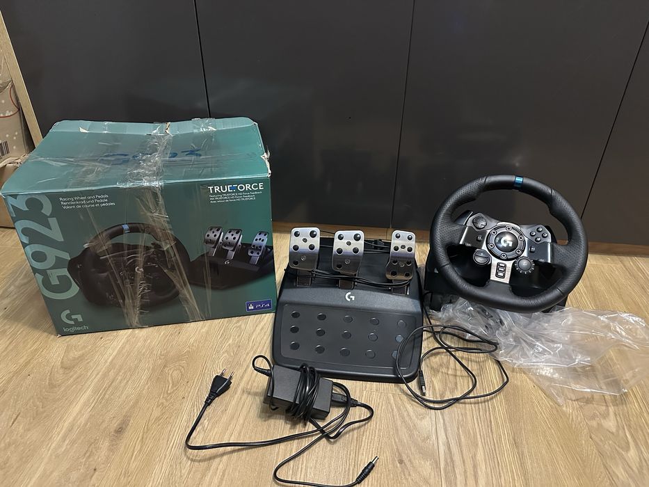 Игровий руль Logitech g923 Play Station 3/4/5/PC (тести/відео), g29