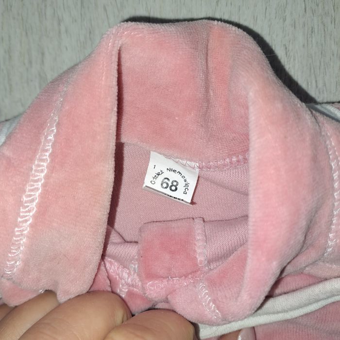 Komplet kaftanik i śpioszki