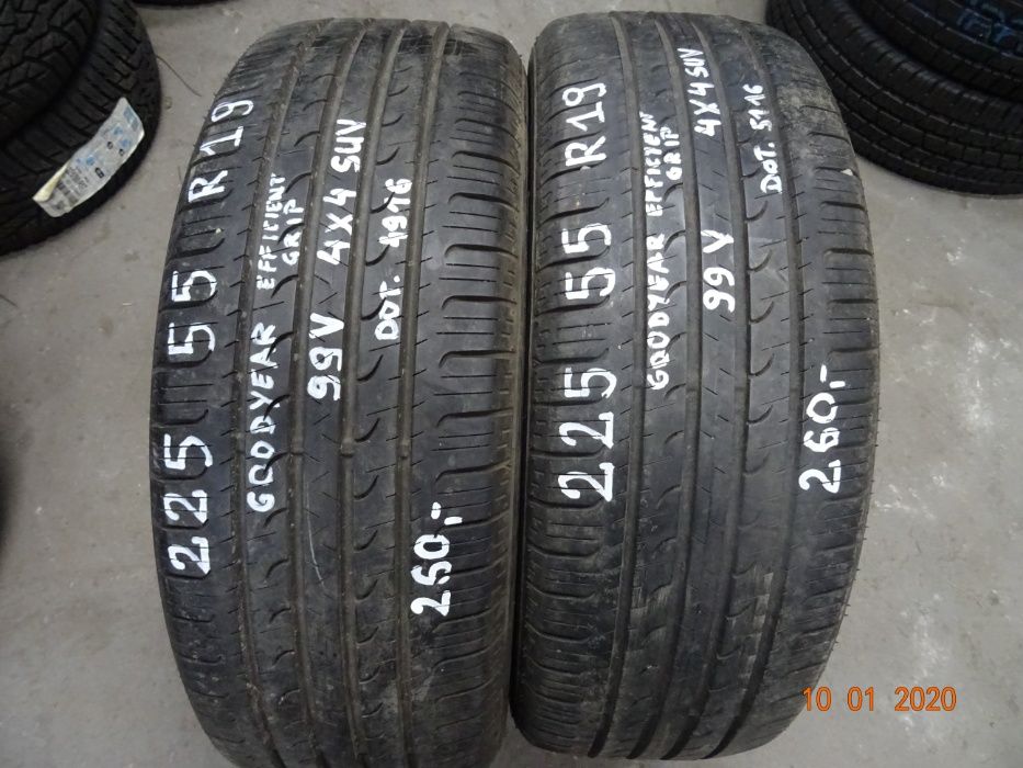 Opona 225/55R19 99V Goodyear EFFICientgrip 4x4 SUV