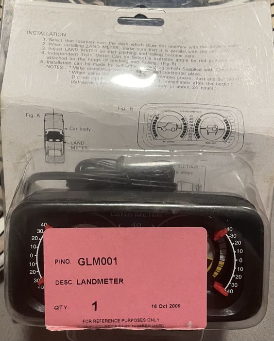 Miernik nachylenia/przechyłu przechyłomierz Landmeter GLM001