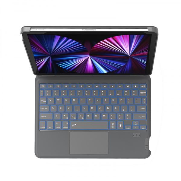 Чохол - клавіатура WIWU Combo Touch Keyboard Grey iPad 10.9 2022
