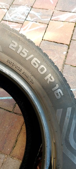 Opony 215/60/r16 wielosezonowe 4szt jak nowe 23.r