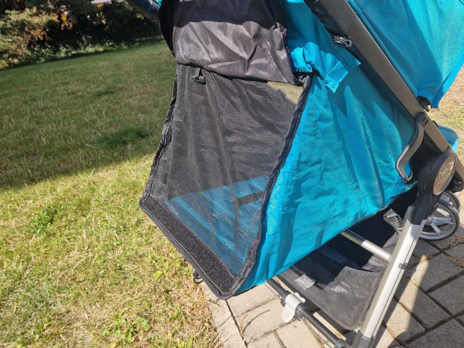 Wózek spacerówka Baby Jogger City Mini turkusowy + gratis