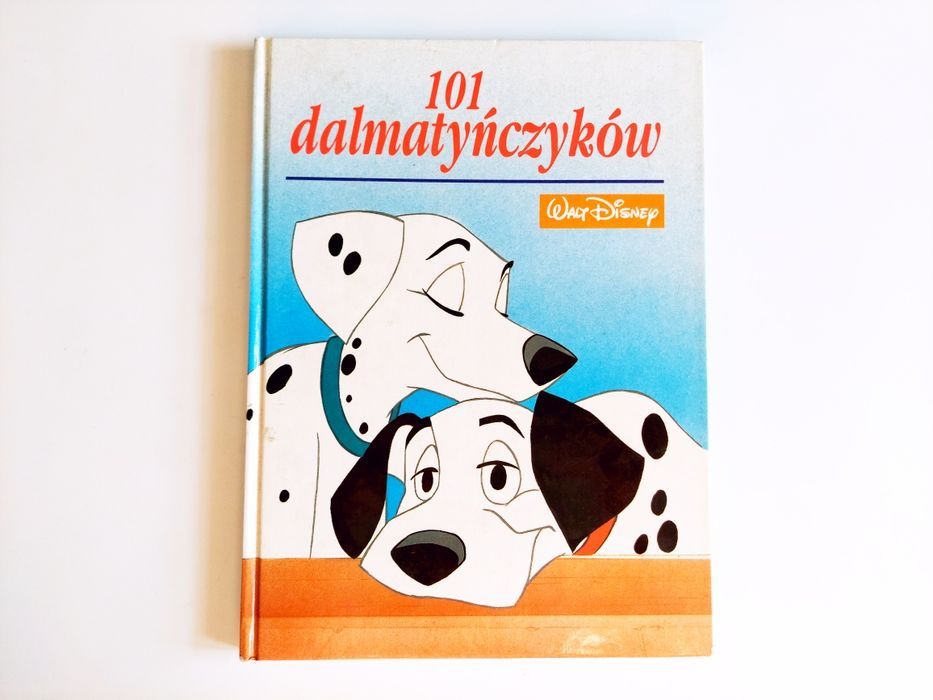 Książka disney 101 dalmatyńczyków a4 1995r