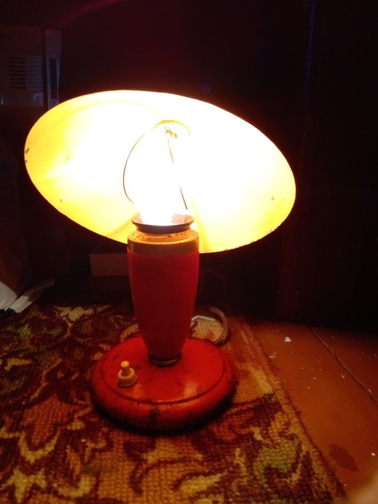 Настольная лампа Грибок ночник СССР Винтаж