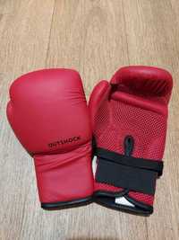 Боксерські рукавиці OUTSHOCK 4 OZ, еспандери для кісті Decathlon