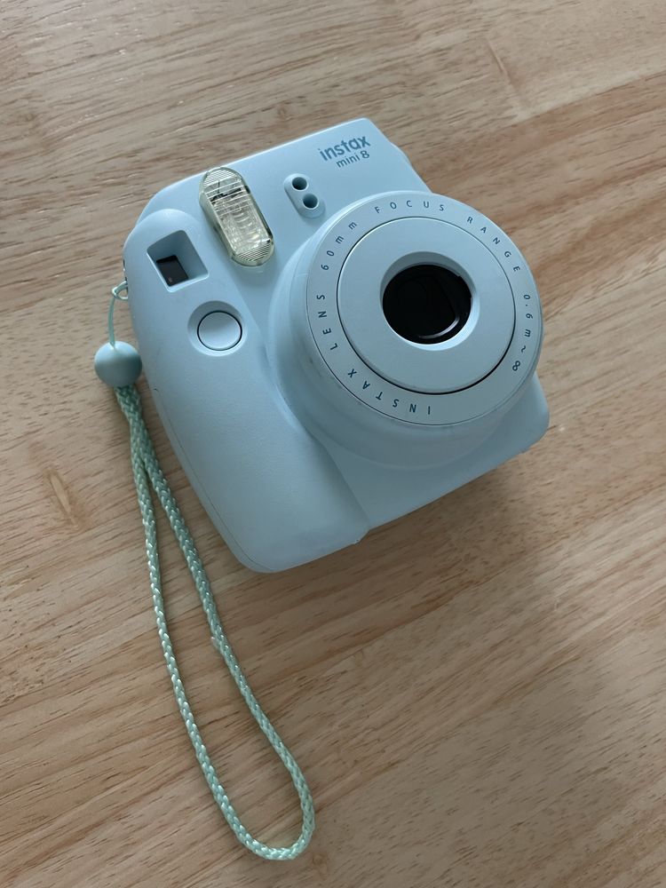Instax Mini 8 azul bebé + bolsa