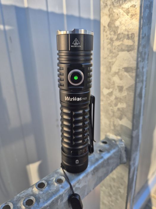 Wurkkos TS22 dioda XHP 70.3 4500 lum. Latarka bat.21700