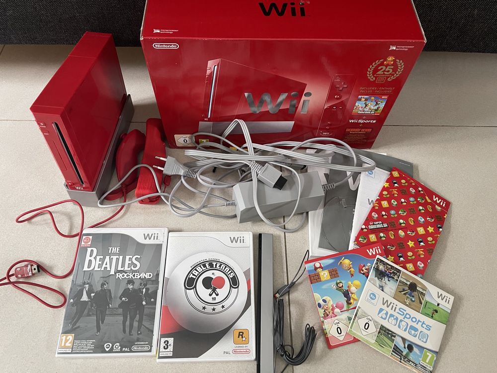 Konsola Nintendo Wii Super Mario jak Nowa