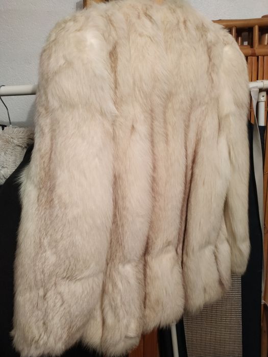 Casaco de pele de raposa australiana