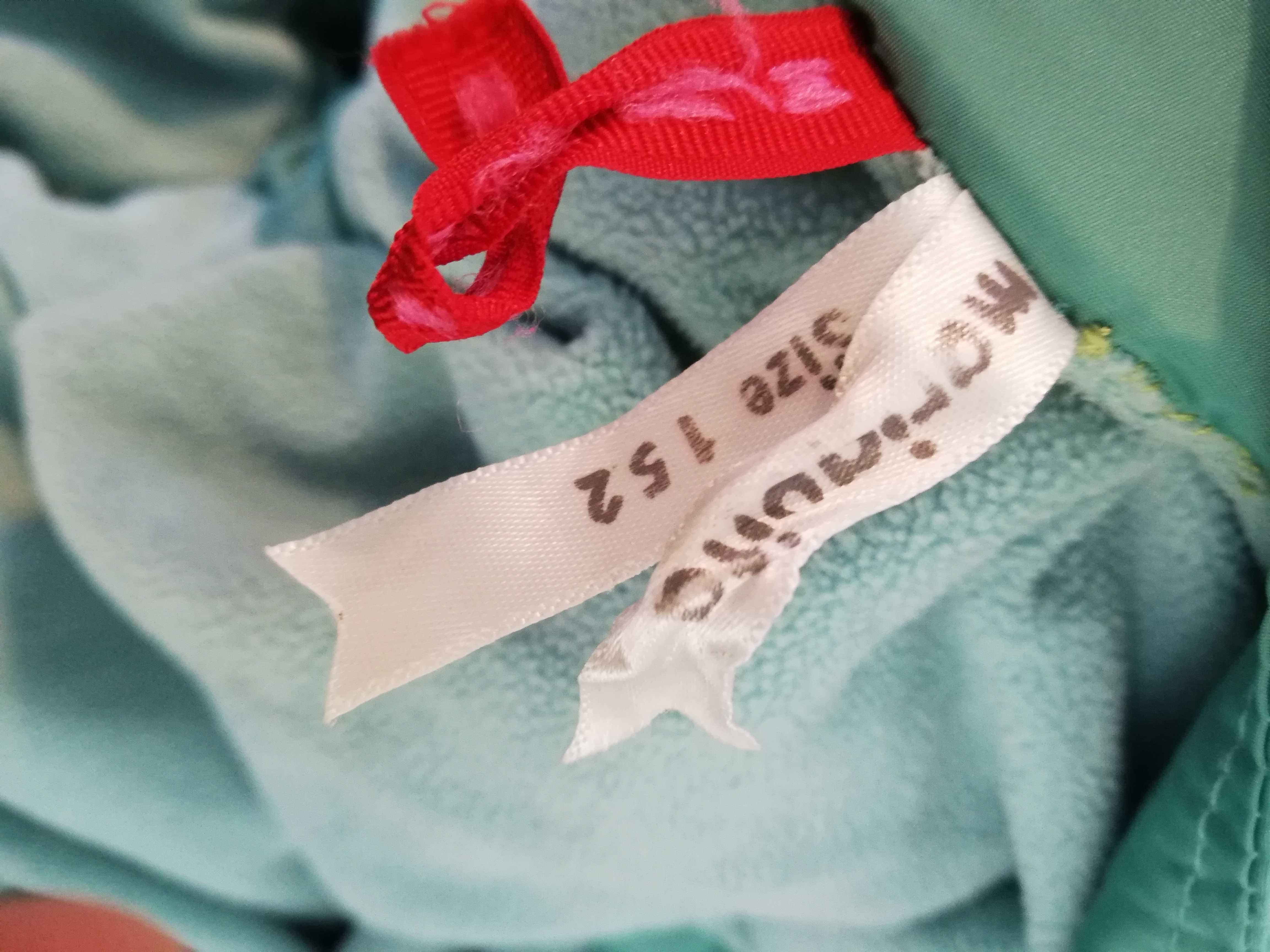 Kurtka płaszczyk dla dziewczynki z kapturem r 152  Mariquita