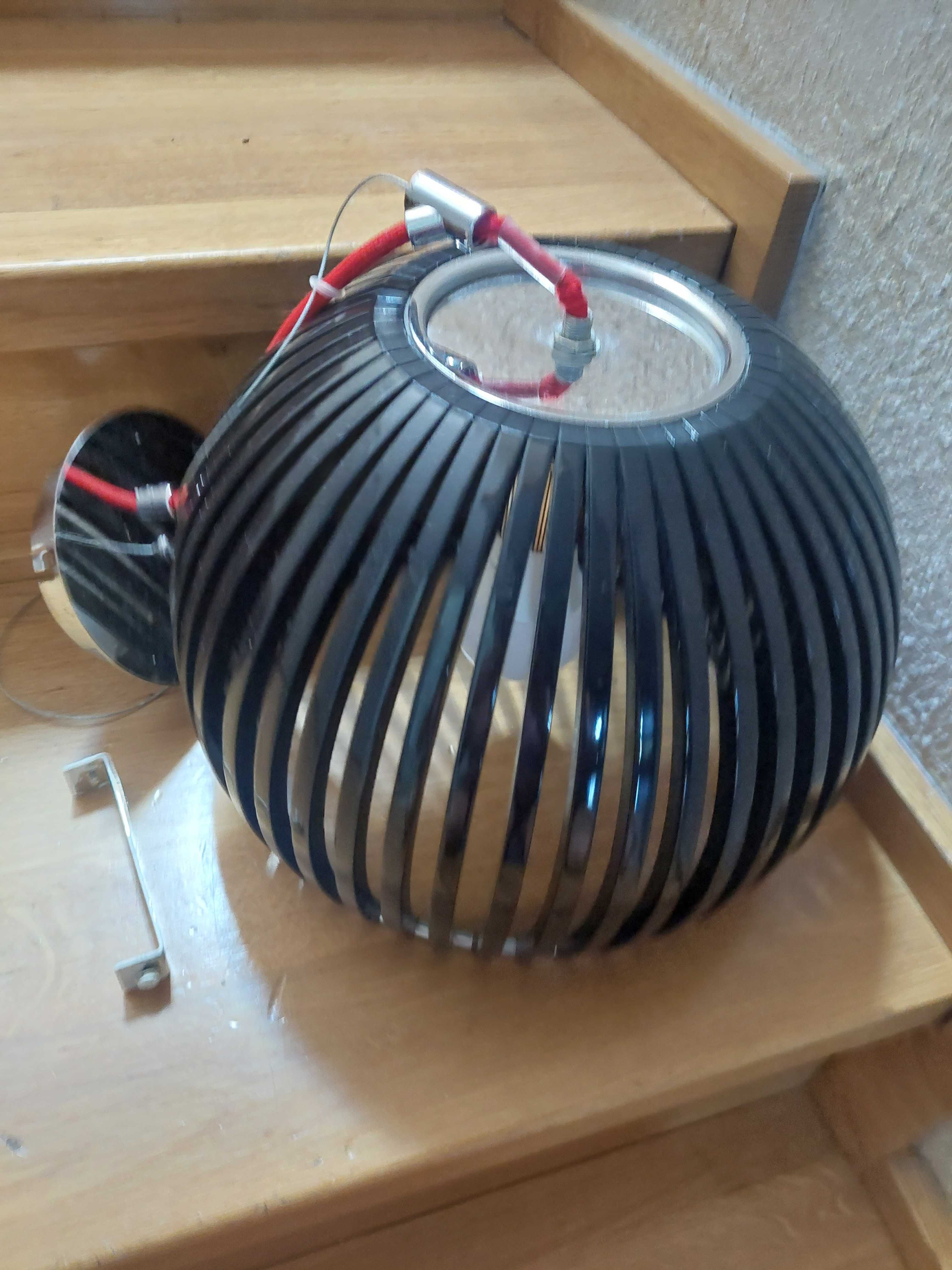 Lampa wisząca  czarna