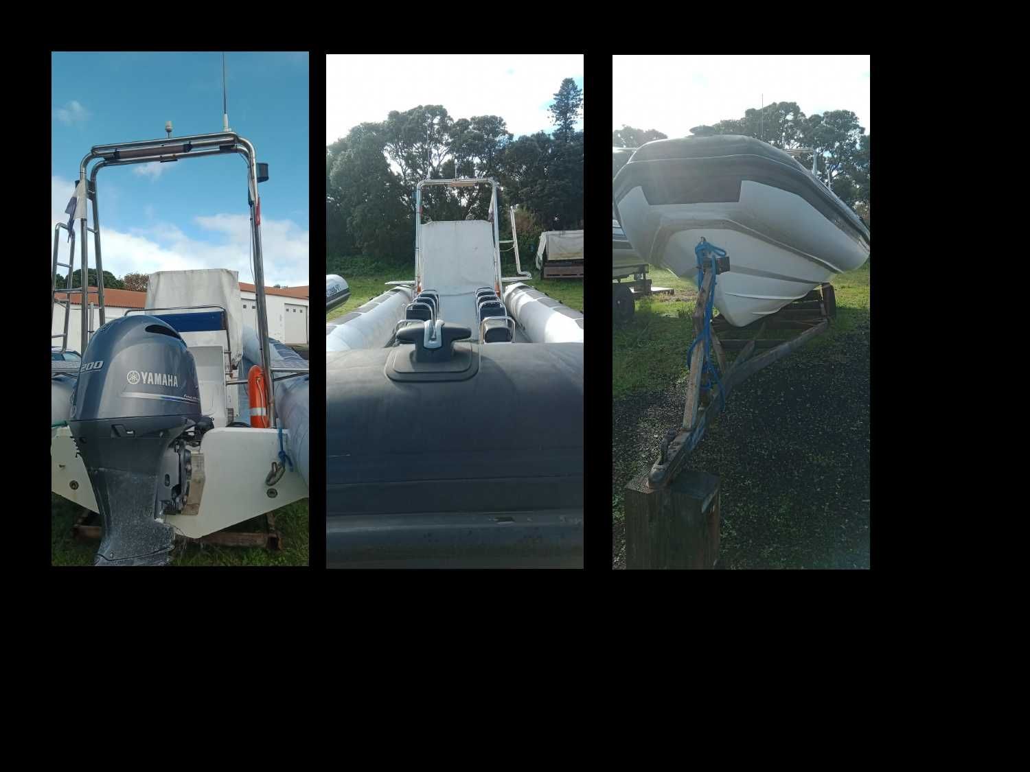 Oportunidade Semi-rígido Valiant 7,70m + Yamaha 200HP