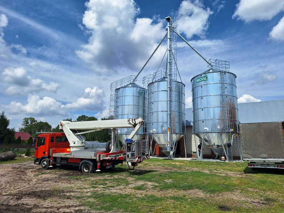 Zwyżka/Podnośnik koszowy 30m/Usługi/Wynajem/Wycinka drzew