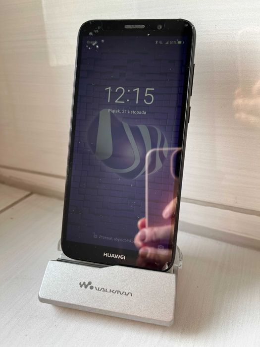 Huawei DRA-L21 (Y5 2018 Dual SIM) CZARNY | UŻYWANY, 100% sprawny