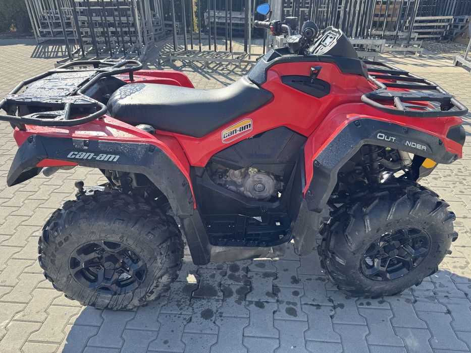 Can am 450 outlander 2017r zamiana