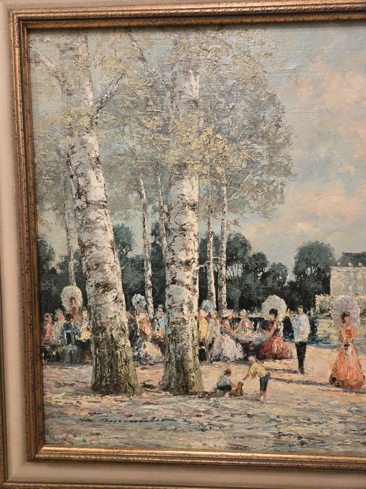 Okazja Oryginalny obraz olejny na płótnie Christian Stemmeler