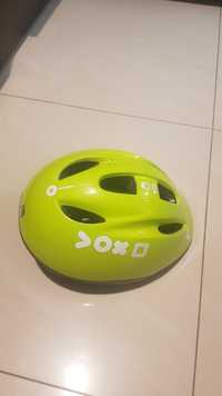 Kask zielony dziecięcy rozmiar S 47-53 obw. głowy