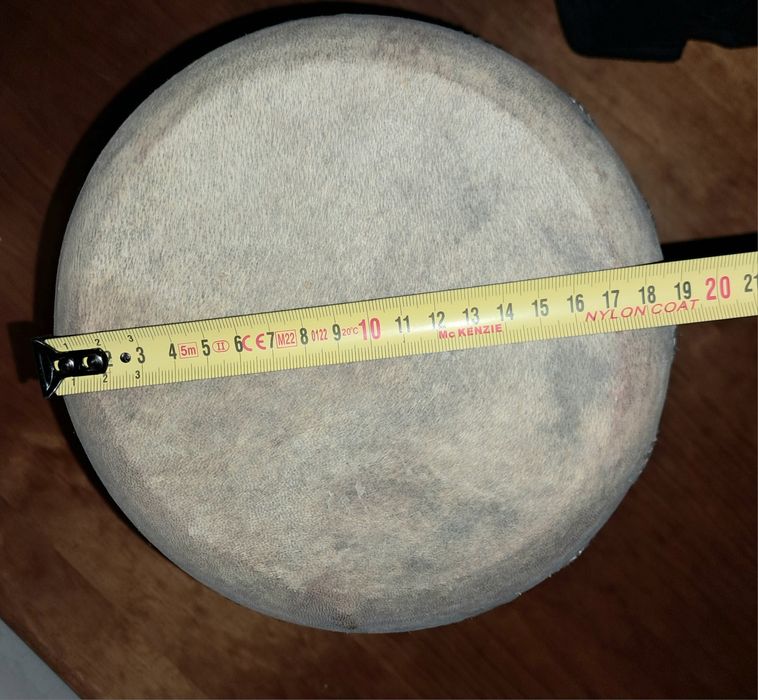 Tambor artesanal decorativo