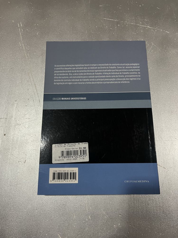 Livro Direito do Trabalho
