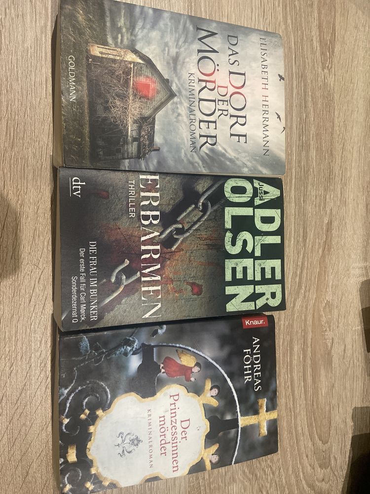 3 livros em alemao para venda