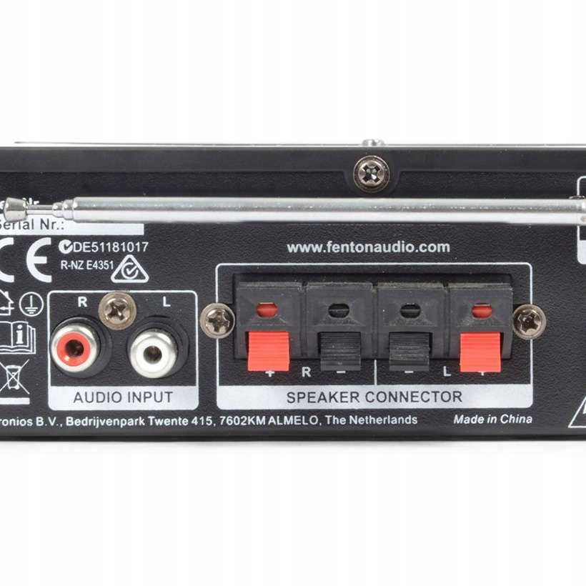 Zestaw do karaoke Wzmacniacz Fenton AV380BT 80W 2x MIKROFON 2x KOLUMNA