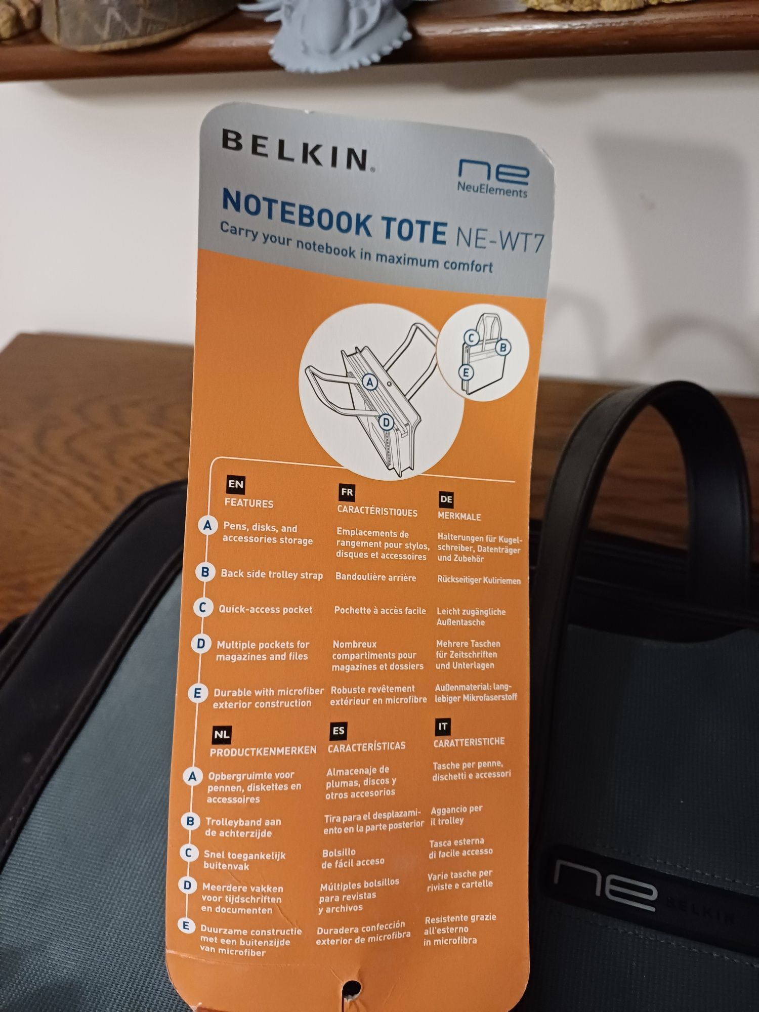 Damska torba na laptopa Belklin NE-WT 7