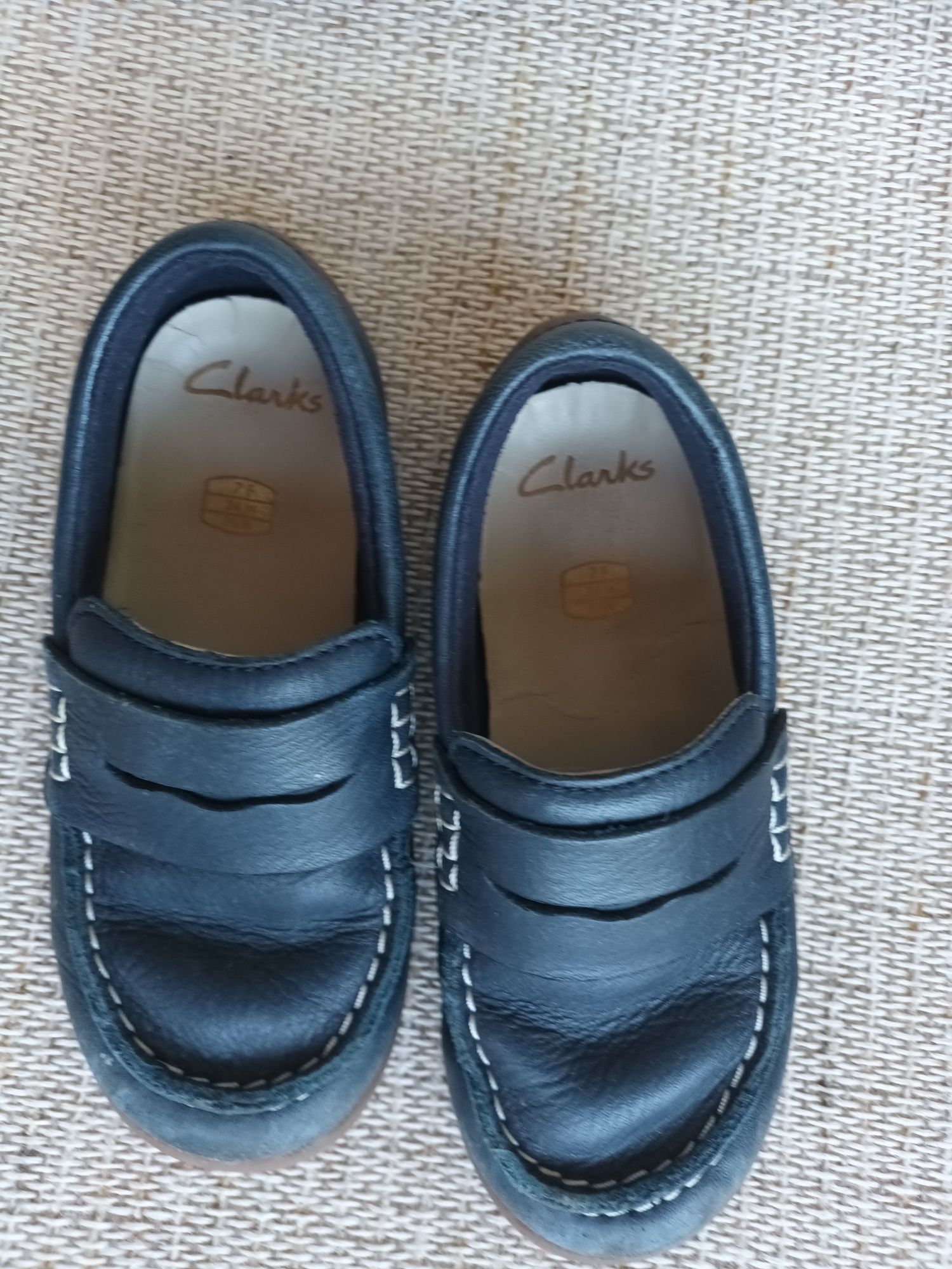 Mokasyny Clarks granatowe