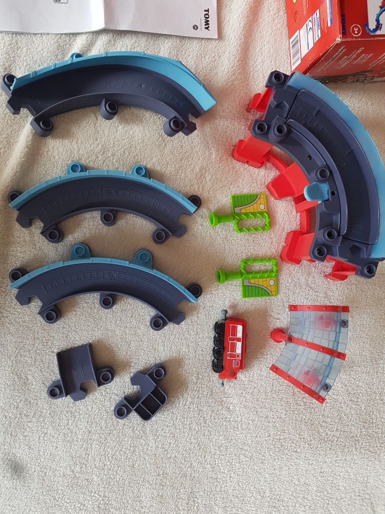 Chuggington stack track tomy Stacyjkowo stacja miejska Wilson kolejka